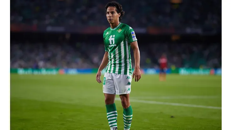 Diego Lainez pasó 151 días sin jugar con el Betis.