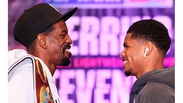 Shakur Stevenson le quiso quitar el cinturón a Herring antes de tiempo