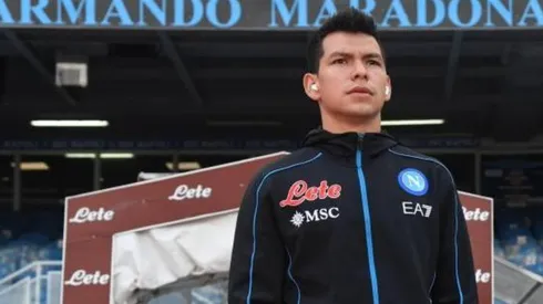 Hirving Lozano está concentrado en su tercera temporada con el Nápoli.