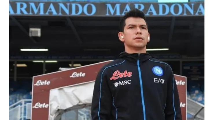 Hirving Lozano está concentrado en su tercera temporada con el Nápoli.