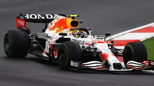 Sergio Pérez se presenta en el Gran Premio previo al que ejercerá como local en México (Foto: Getty Images).