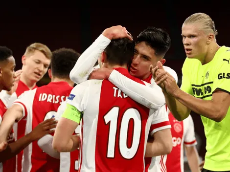 Edson Álvarez y su Ajax humillan a Erling Haaland