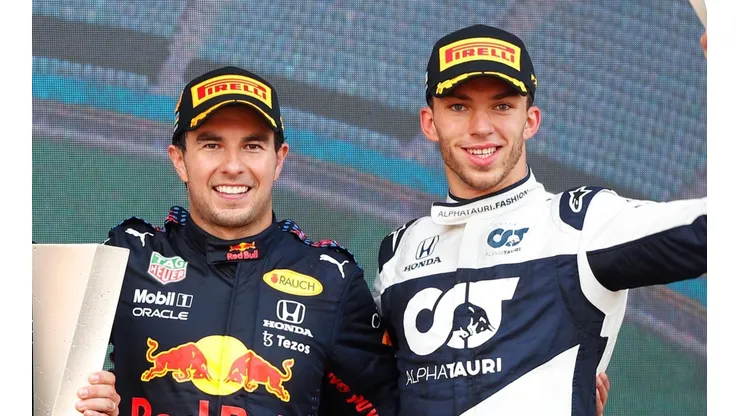 Sergio Pérez y Pierre Gasly no pueden bajar el ritmo.