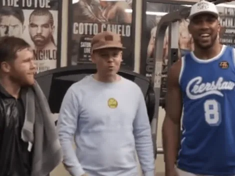 ¡Ahora sí! Se juntaron Canelo Álvarez y Anthony Joshua
