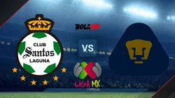 Santos Laguna vs. Pumas UNAM por la Liga MX Femenil.