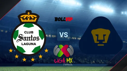 Santos Laguna vs. Pumas UNAM por la Liga MX Femenil.