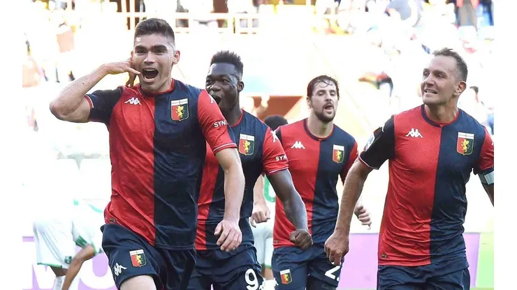 El gol de Johan Vásquez al 90 para el empate de Genoa