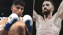 Mikey Garcia vs. Sandor Martin en un combate de exhibición (Foto: Getty Images).