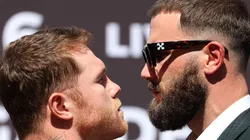 Canelo Álvarez volvió a tundir a Caleb Plant.