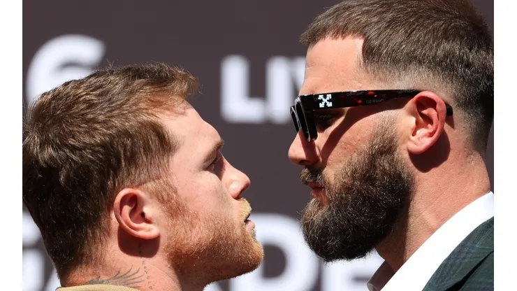 Canelo Álvarez volvió a tundir a Caleb Plant.