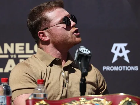 Canelo Álvarez le envió una dura amenaza a Caleb Plant