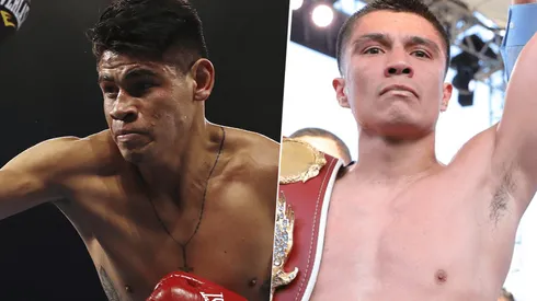 Emanuel Navarrete vs. Joet González por el título mundial de peso pluma de la OMB (Foto: Getty Images).