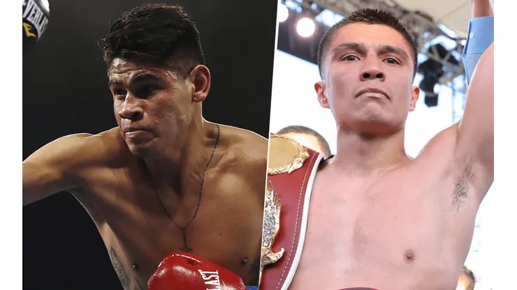Emanuel Navarrete vs. Joet González por el título mundial de peso pluma de la OMB (Foto: Getty Images).