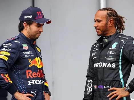 Sufre Checo: Hamilton se entrena en el simulador del GP de México