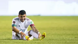 Alexis Vega se retiró lesionado.