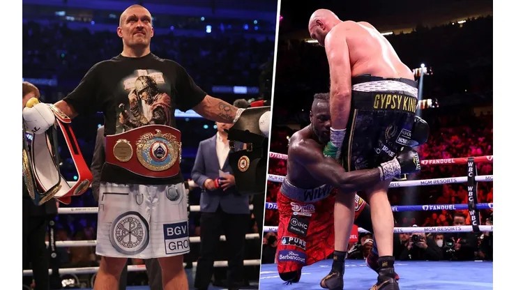 Oleksandr Usyk vio la trilogía y se convenció de poder vencer tanto a Fury como a Wilder