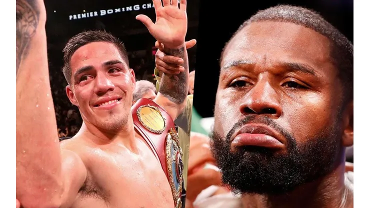 Castaño contó que Mayweather lo googleó porque no lo conocía.