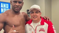 Eddy Reynoso le pidió una foto a una súper estrella justo antes que peleara Frank Sánchez