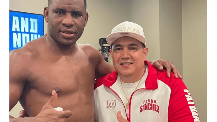 Eddy Reynoso le pidió una foto a una súper estrella justo antes que peleara Frank Sánchez