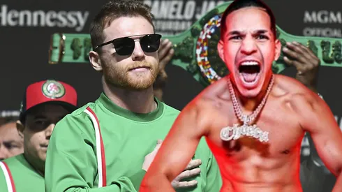 Edgar Berlanga empezó a tentar a Canelo Álvarez con un combate