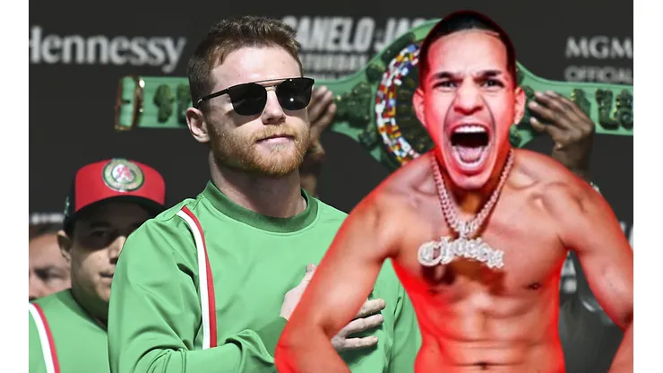 Edgar Berlanga empezó a tentar a Canelo Álvarez con un combate