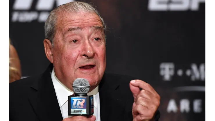 Bob Arum enfurecido con Joe Biden.