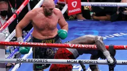 Las 5 caídas que tuvo la trilogía entre Tyson Fury y Deontay Wilder