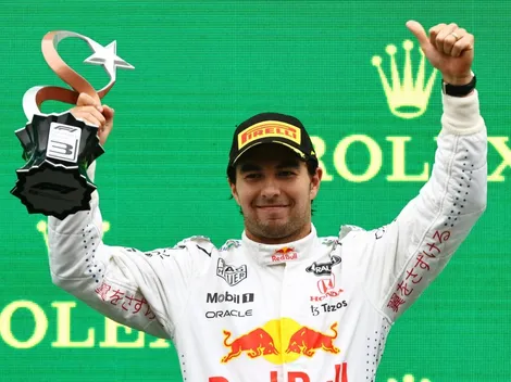 Checo volvió al podio en el GP de Turquía