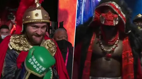 El show de la trilogía: Espectacular ingreso al cuadrilátero de Tyson Fury y Deontay Wilder