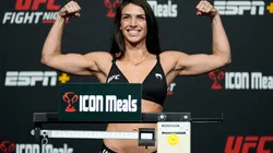 Mackenzie Dern vs Marina Rodriguez chocan en Las Vegas.