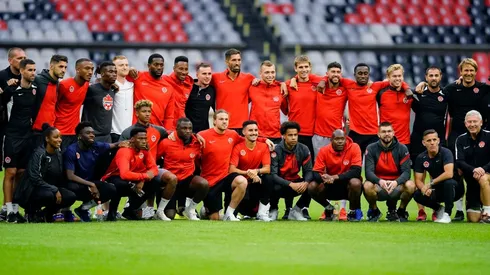 La Selección de Canadá está lista para el partido de hoy