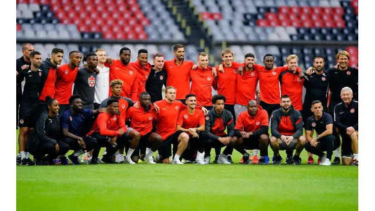 La Selección de Canadá está lista para el partido de hoy