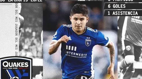 Javier Eduardo López, reconocido por su juego en Estados Unidos.