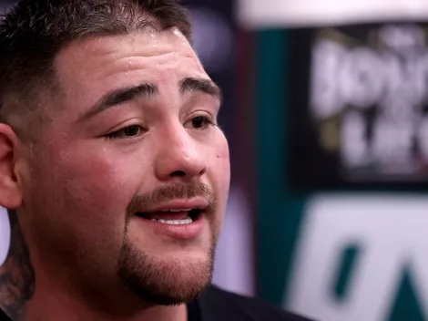 Andy Ruiz presumió un impactante tatuaje de cuerpo completo