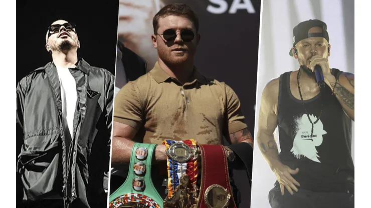 Canelo Álvarez hizo de mediador para que haya paz entre J Balvin y Residente