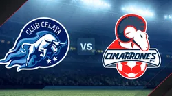 Celaya y Cimarrones de Sonora se enfrentan por la Liga de Expansión MX.