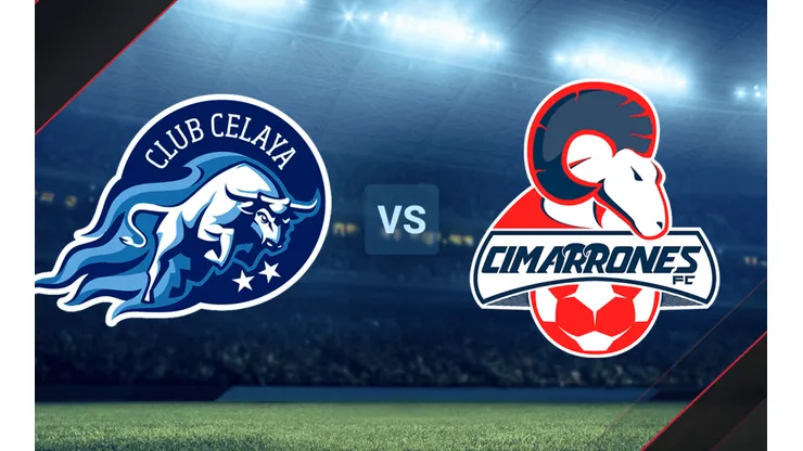 Celaya y Cimarrones de Sonora se enfrentan por la Liga de Expansión MX.