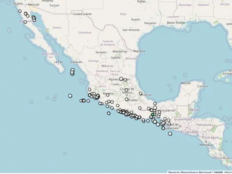 Sismos en México: Conoce la actividad sísmica más reciente reportada en el país este 1 de octubre