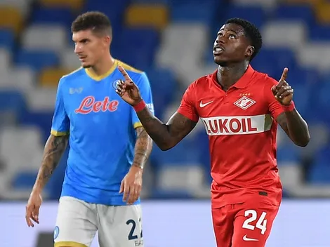 Spartak de Moscú sorprendió al Napoli en el Diego Maradona