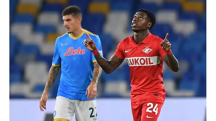 Spartak de Moscú sorprendió al Napoli en el Diego Maradona