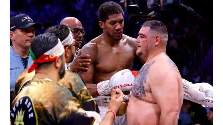 Andy Ruiz dijo que vio asustado a Anthony Joshua en su pelea contra Usyk
