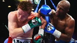 Un defensa de América eligió a Floyd Mayweather sobre Canelo Álvarez.