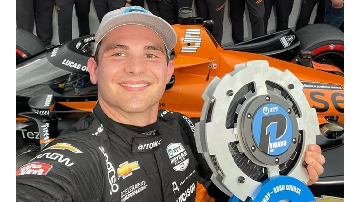 Patricio O'Ward, piloto de McLaren en IndyCar