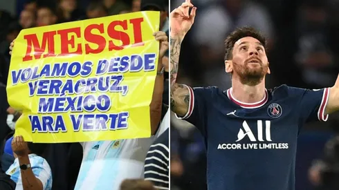 Messi deleitó a unos mexicanos con su primer gol en PSG.