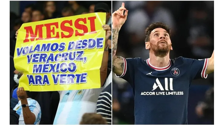 Messi deleitó a unos mexicanos con su primer gol en PSG.