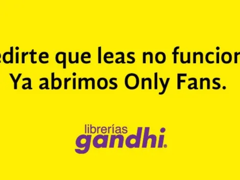 OnlyFans tiene nuevo usuario: Librerías Gandhi estrena cuenta