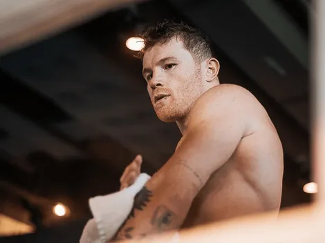 La respuesta de Canelo Álvarez a la foto de Caleb Plant presumiendo físico