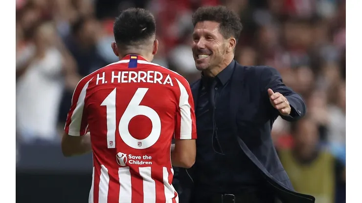 Héctor Herrera, sin minutos en la victoria del Atlético de Madrid