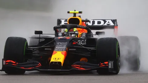 El mexicano pudo sortear la lluvia sin problema