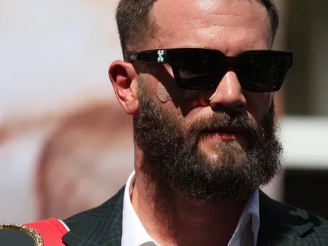 Caleb Plant presumió su físico a casi un mes del choque con Canelo Álvarez